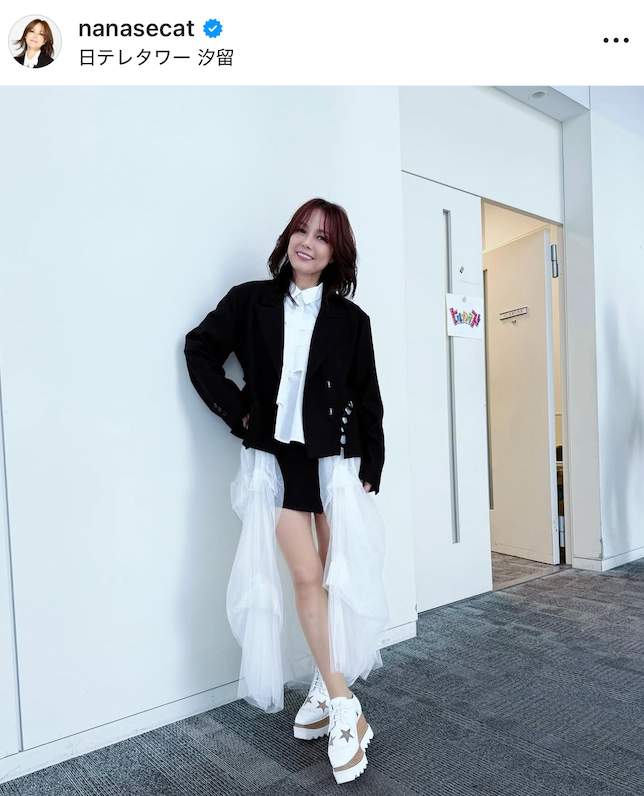 相川七瀬さんのインスタグラム（＠nanasecat）より