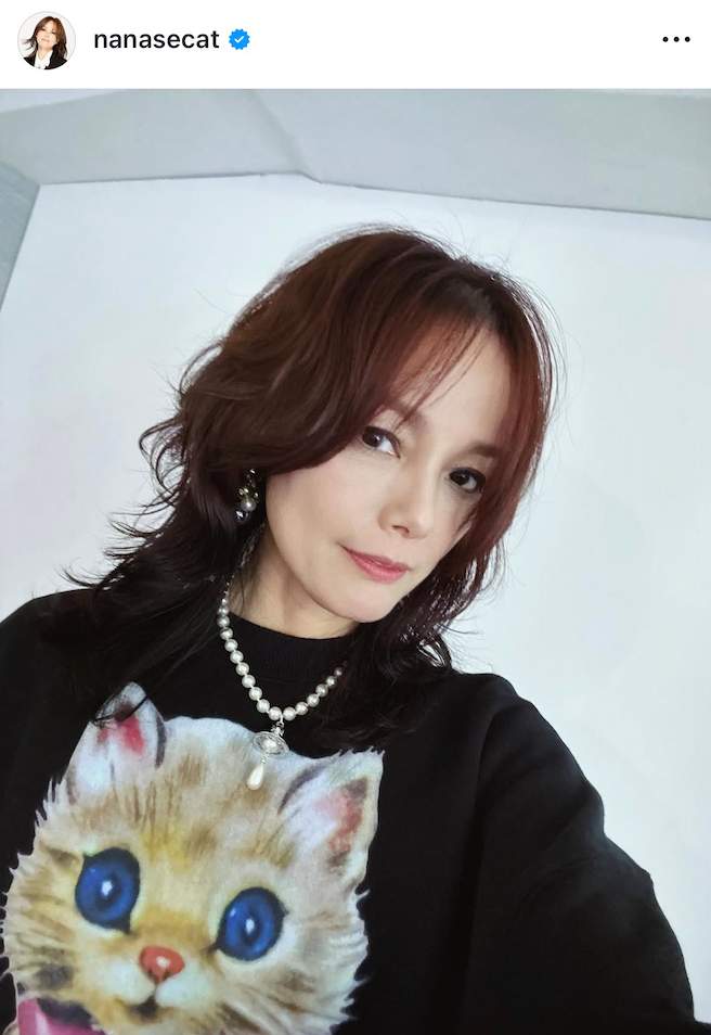 相川七瀬さんのインスタグラム（＠nanasecat）より