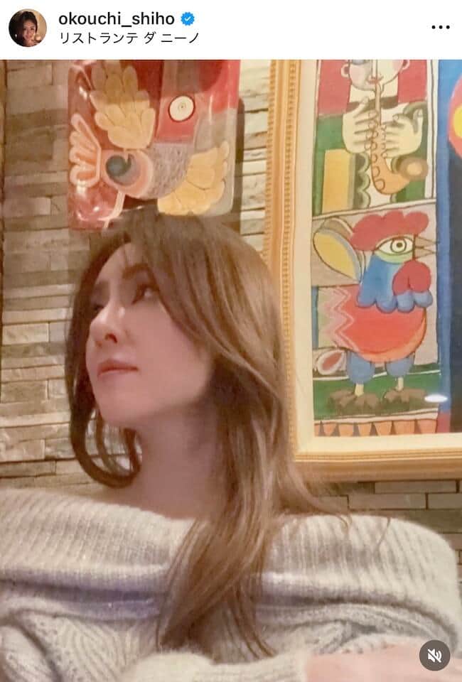 大河内志保さんのインスタグラム（＠okouchi_shiho）より
