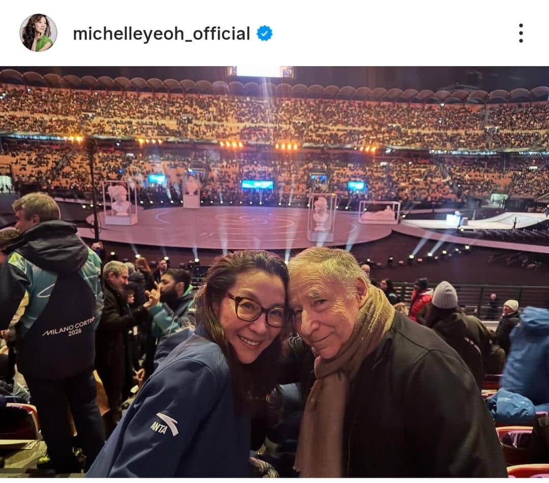 ミシェル・ヨーさんのインスタグラム（＠michelleyeoh_official）より