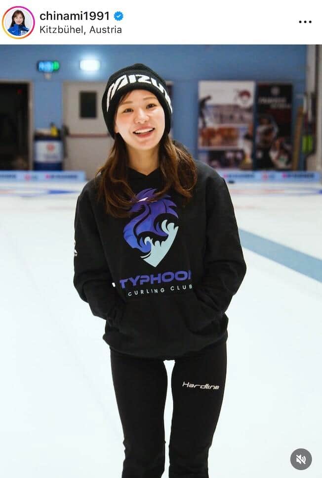 吉田知那美選手のインスタグラム（＠chinami1991）より