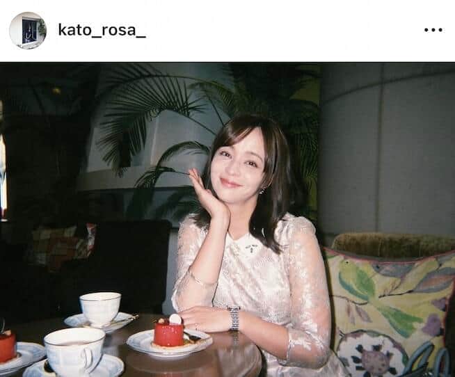 加藤ローサさんのインスタグラム（＠kato_rosa_）より