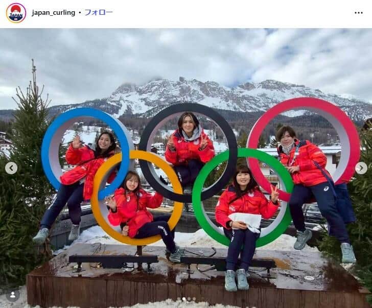 日本カーリング協会公式インスタグラム（@japan_curling）より