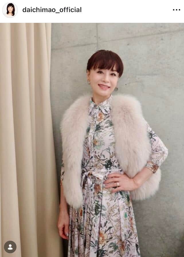 大地真央さんのインスタグラム（＠daichimao_official）より