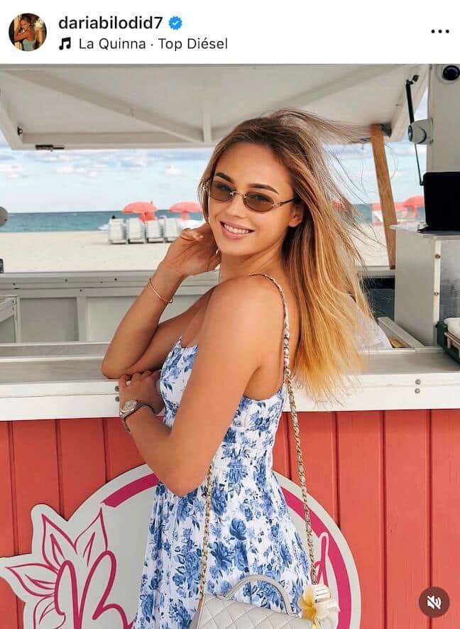 ダリア・ビロディドさんのインスタグラム（＠dariabilodid7）より