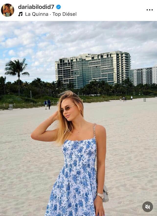 ダリア・ビロディドさんのインスタグラム（＠dariabilodid7）より