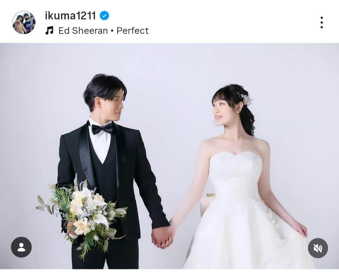 堀島行真選手のインスタグラム（＠ikuma1211）より