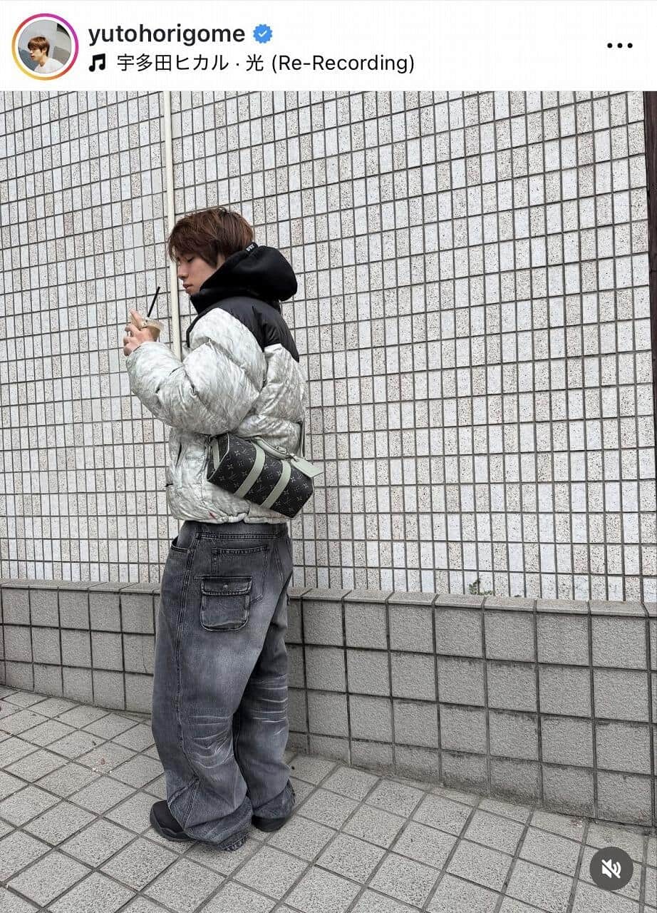 堀米雄斗選手のインスタグラム（＠yutohorigome）より