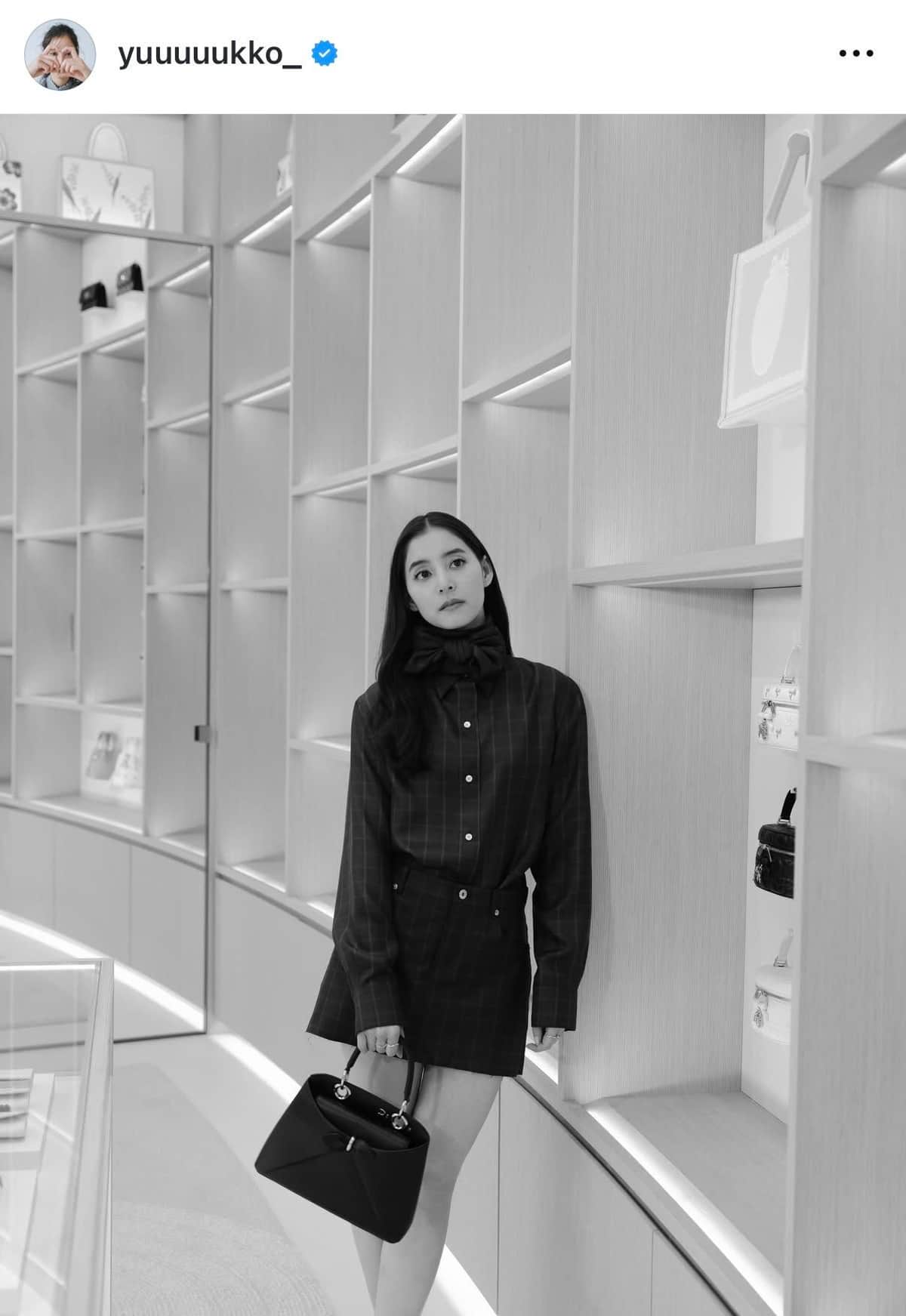 新木優子さんのインスタグラム（＠yuuuuukko_）より