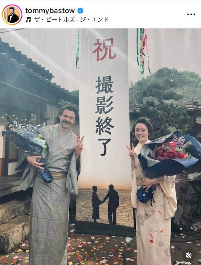 トミー・バストウさんのインスタグラム（＠tommybastow）より