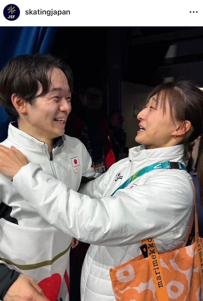 日本スケート連盟の公式インスタグラム（＠skatingjapan）より