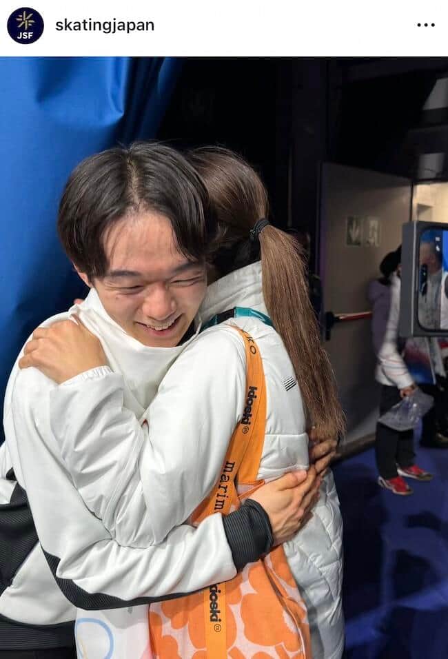 日本スケート連盟の公式インスタグラム（＠skatingjapan）より