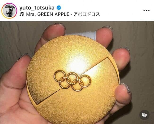 戸塚優斗選手のインスタグラム（＠yuto_totsuka）より