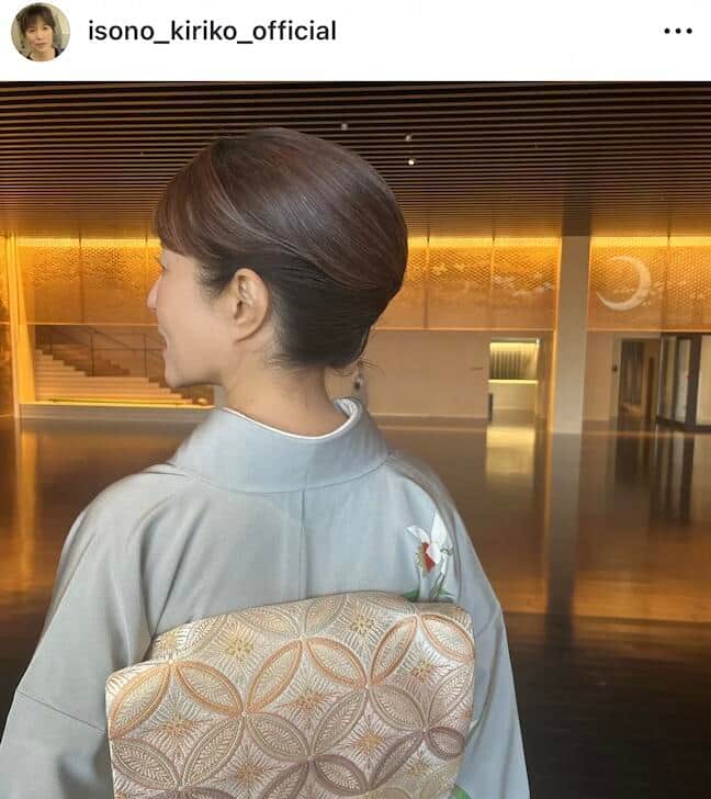 磯野貴理子さんのインスタグラム（＠isono_kiriko_official）より