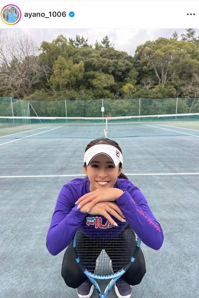 園田彩乃選手のインスタグラム（＠ayano_1006）より