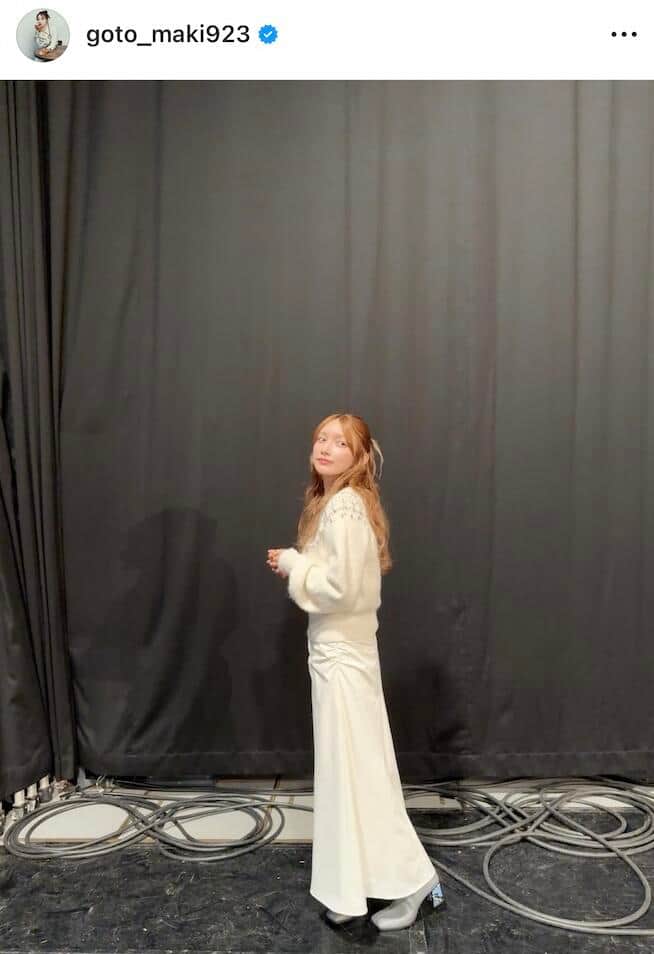 後藤真希さんのインスタグラム（＠goto_maki923）より
