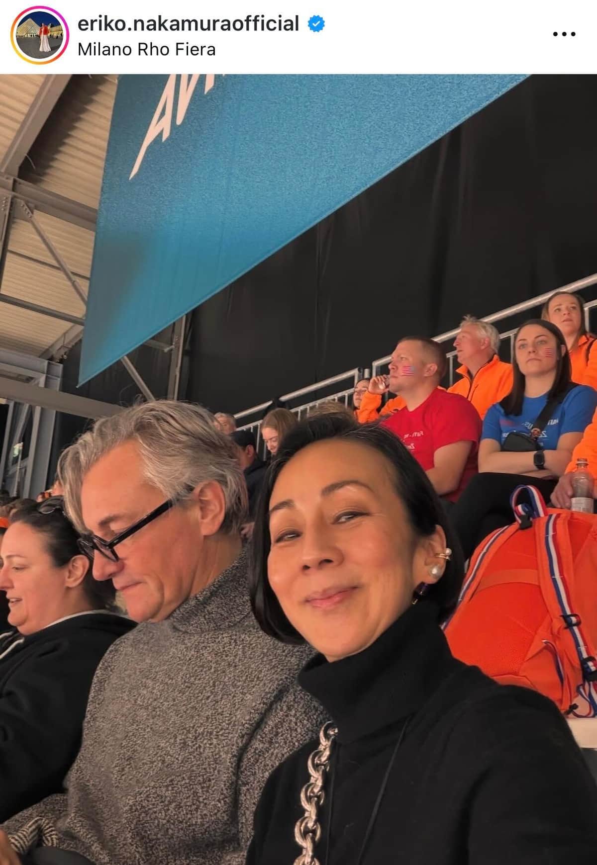 中村江里子さんのインスタグラム（＠eriko.nakamuraofficial）より
