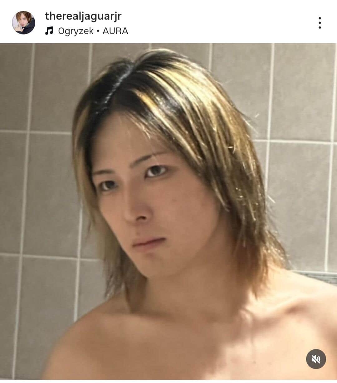 木下大維志さんのインスタグラム（＠therealjaguarjr）より