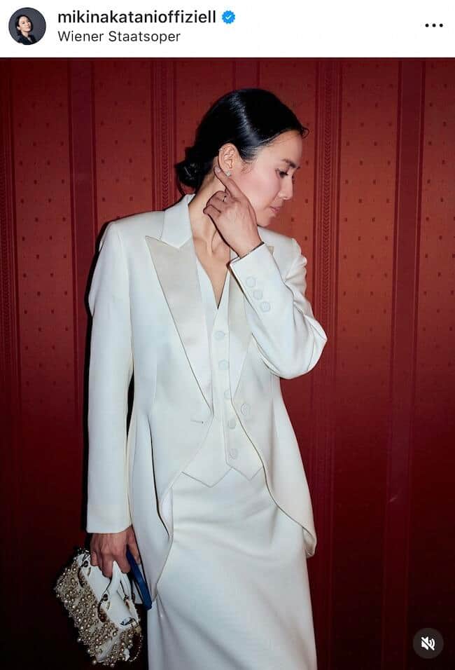 中谷美紀さんのインスタグラム（＠mikinakatanioffiziell）より