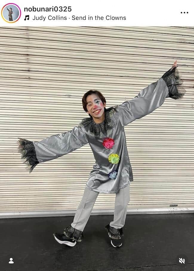 織田信成さんのインスタグラム（＠nobunari0325）より