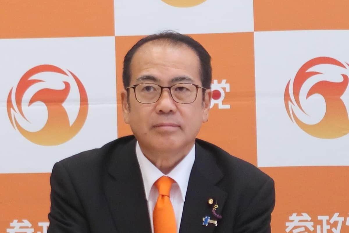 参政党・安藤裕幹事長（2025年9月撮影）