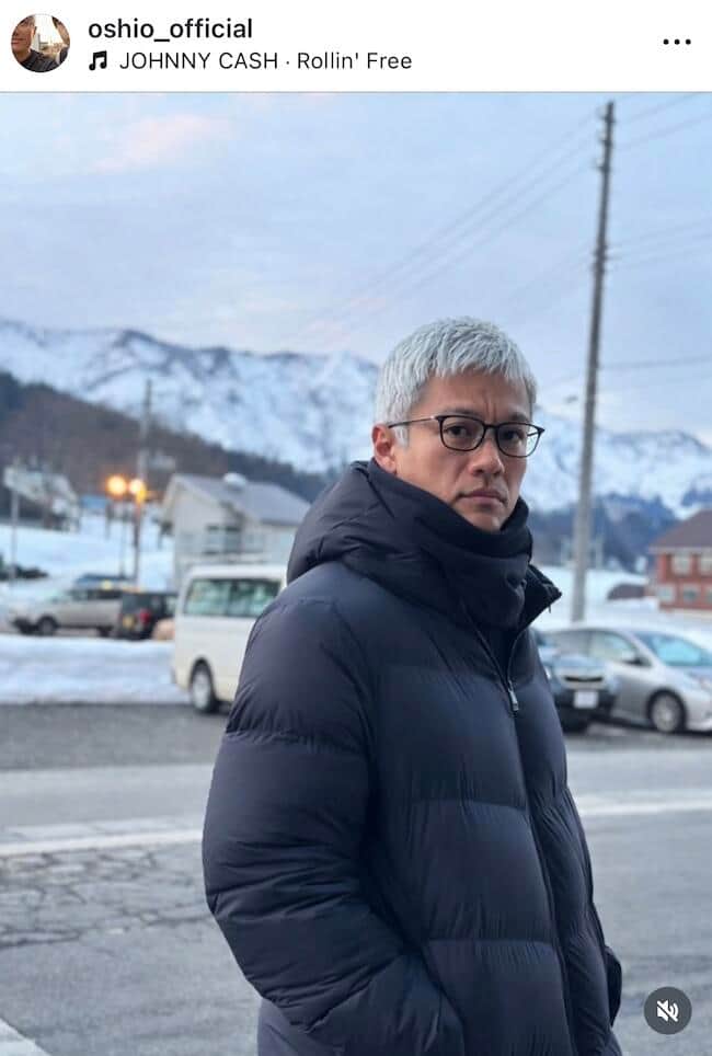 押尾学さんのインスタグラム（＠oshio_official）より