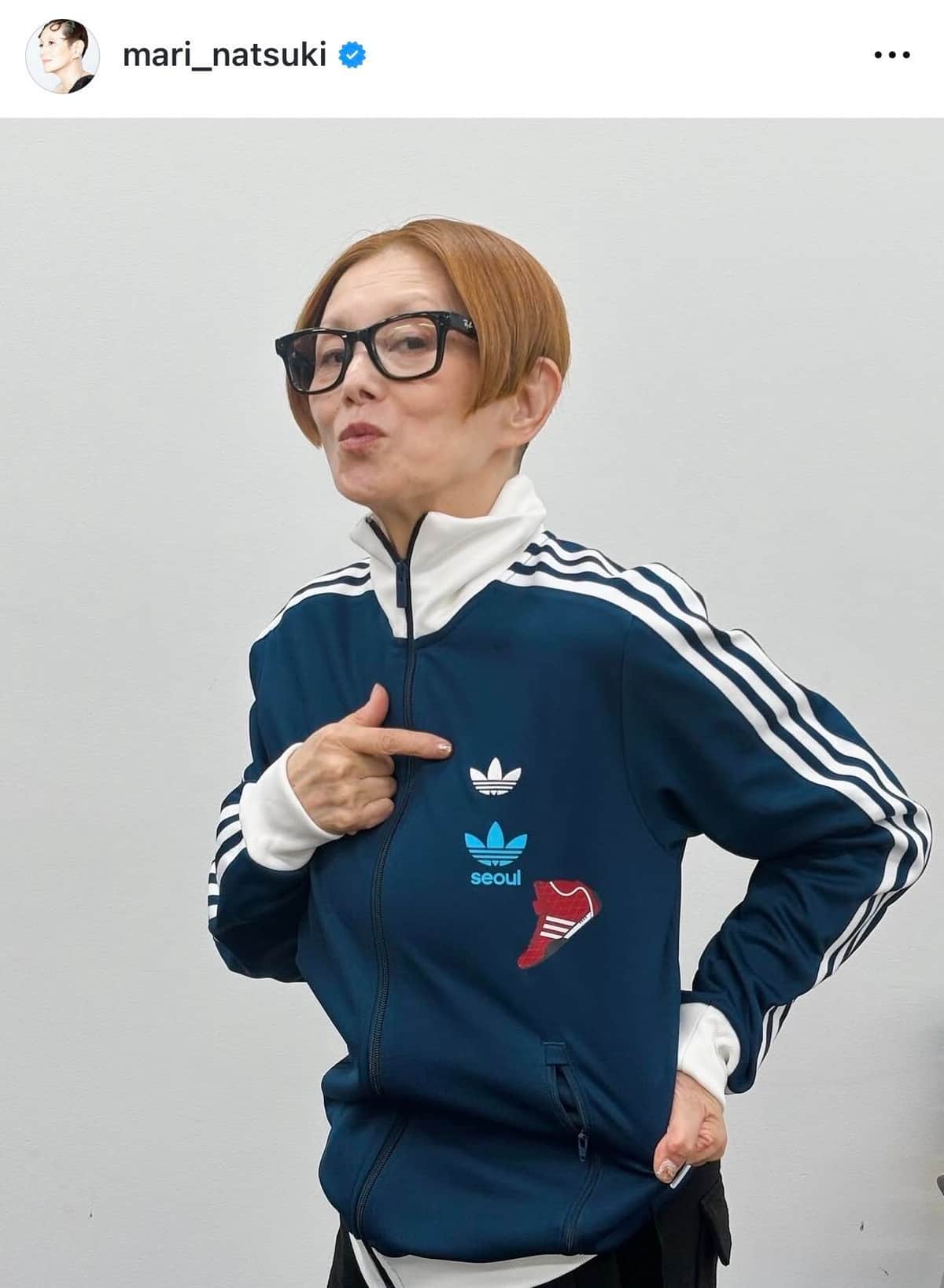 夏木マリさんのインスタグラム（＠mari_natsuki）より