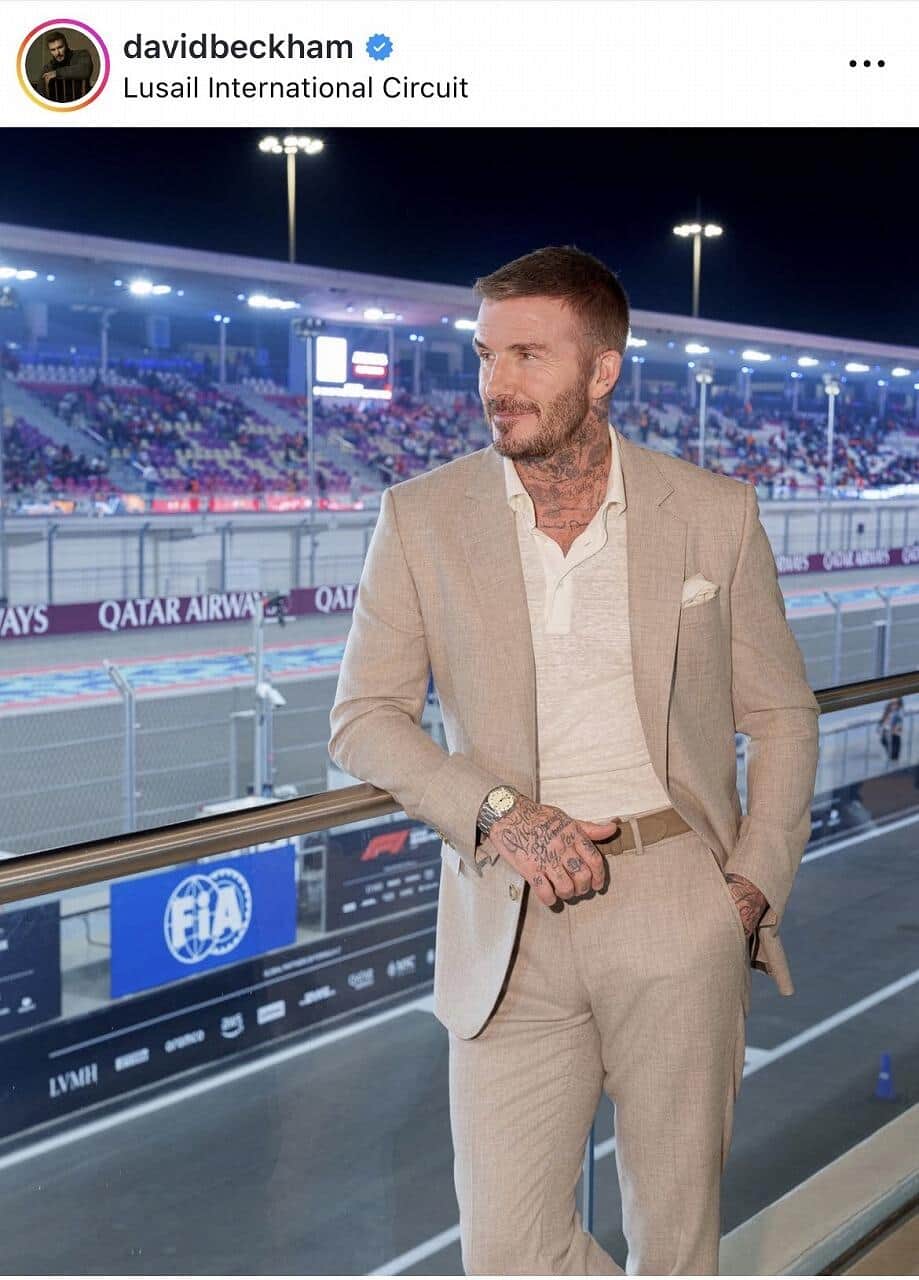 デビッド・ベッカムさんのインスタグラム（＠davidbeckham）より