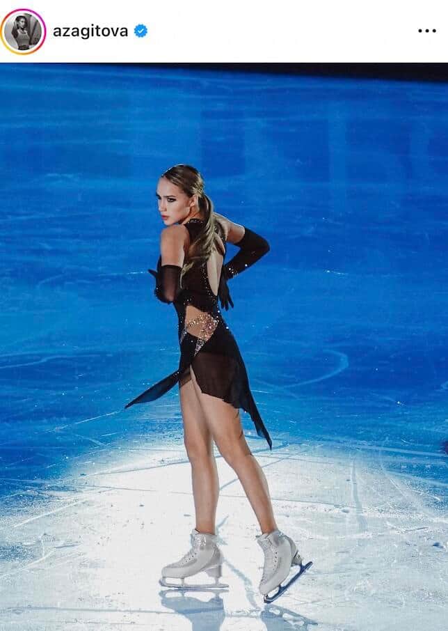 アリーナ・ザギトワさんのインスタグラム（＠azagitova）より