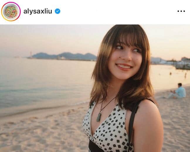 アリサ・リュウ選手のインスタグラム（＠kiina_kiyoshi_hikawa）より
