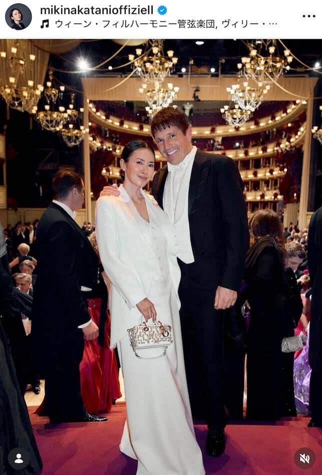 中谷美紀さんのインスタグラム（＠mikinakatanioffiziell）より