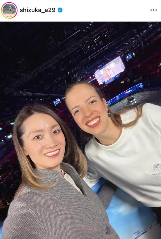 荒川静香さんのインスタグラム（＠shizuka_a29）より