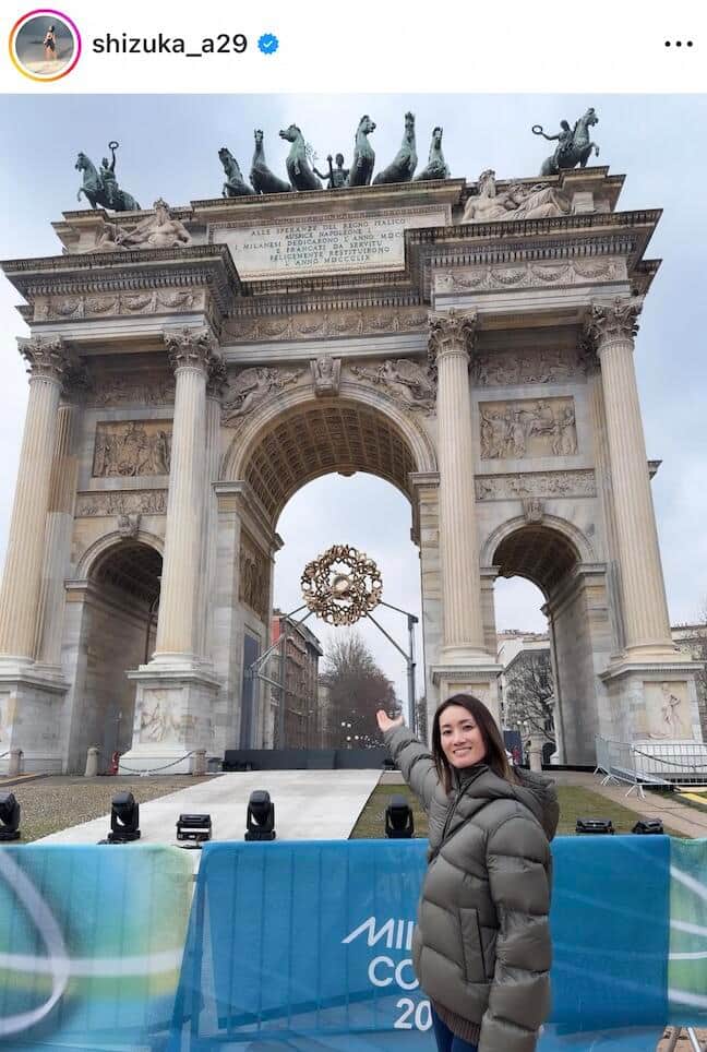 荒川静香さんのインスタグラム（＠shizuka_a29）より