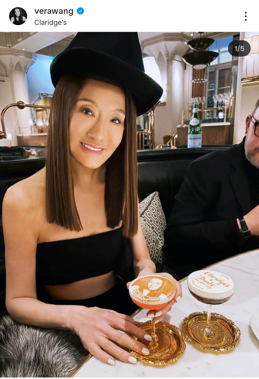 ヴェラ・ウォンさんのインスタグラム（＠verawang）より