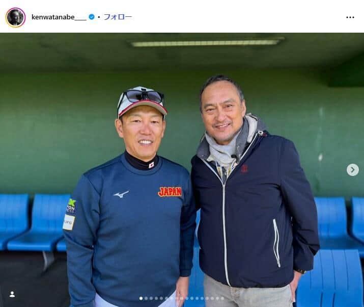 渡辺謙さんのインスタグラム（＠kenwatanabe____）より