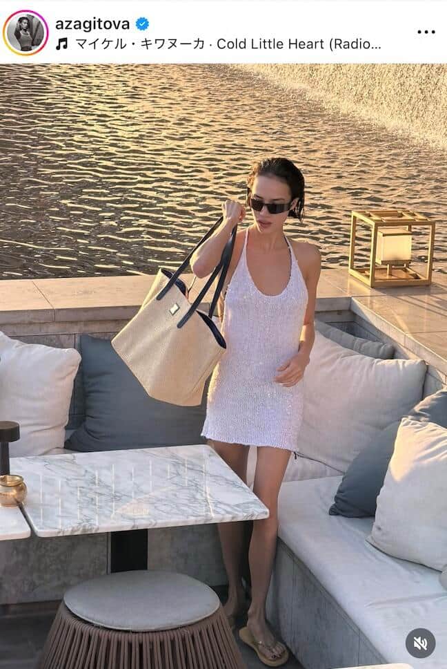 アリーナ・ザギトワ選手のインスタグラム（＠azagitova）より