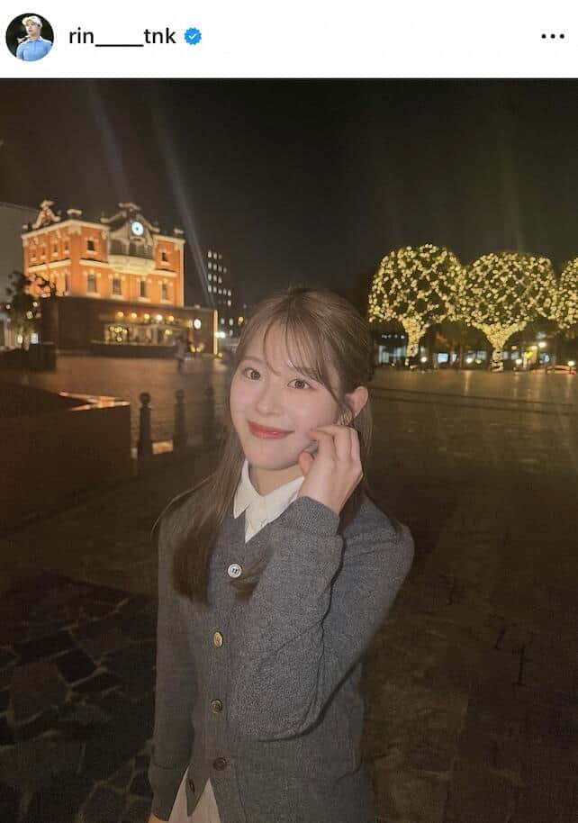 吉田鈴選手のインスタグラム（＠rin____tnk）より