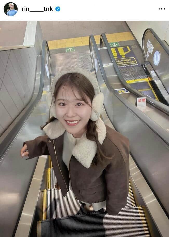 吉田鈴選手のインスタグラム（＠rin____tnk）より