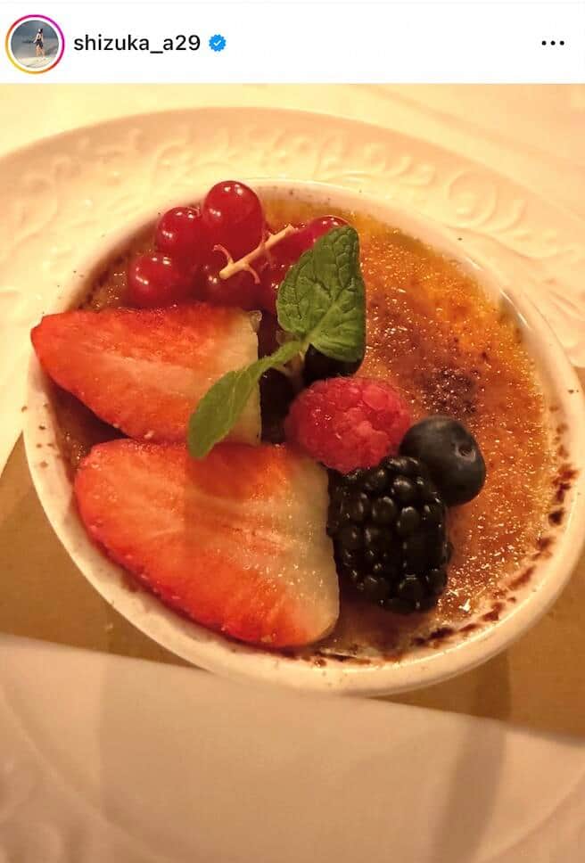 荒川静香さんのインスタグラム（＠shizuka_a29）より