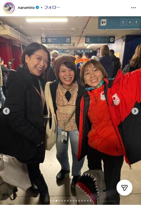 高橋成美さんのインスタグラム（@narumiro）より