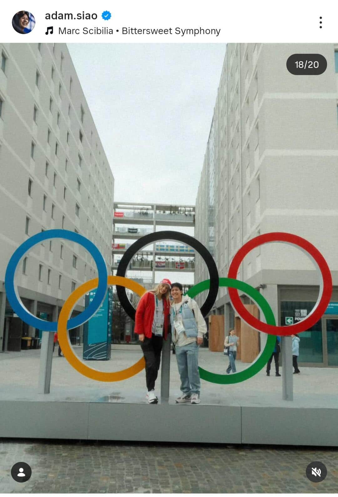 アダム・シャオ・イム・ファ選手のインスタグラム（＠adam.siao）より