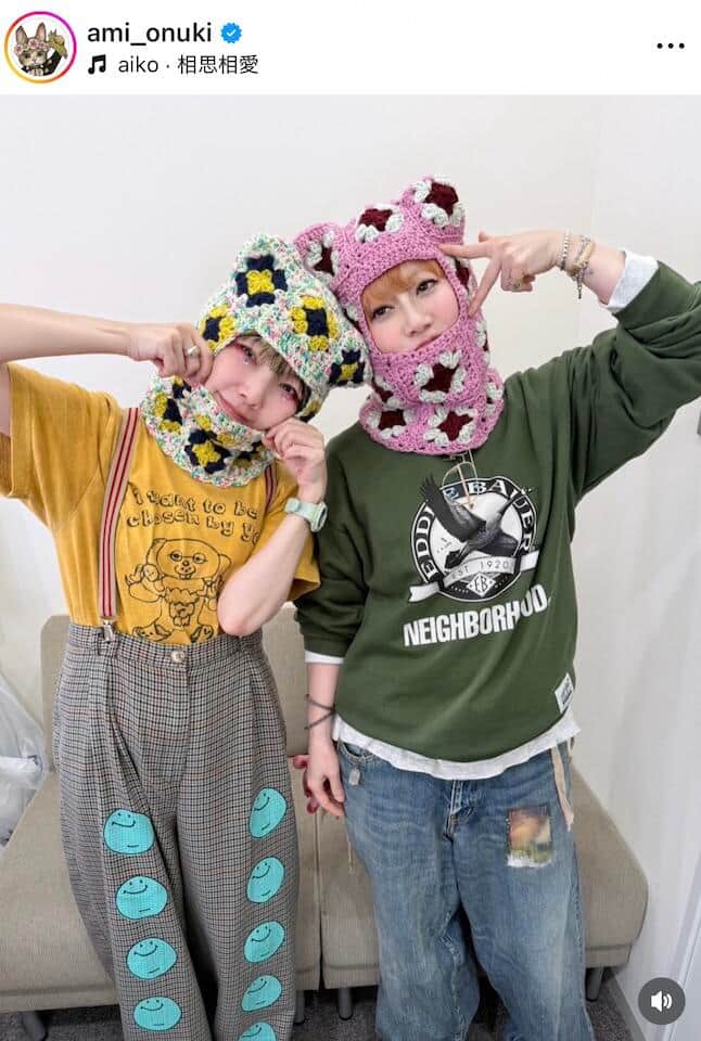 大貫亜美さんのインスタグラム（＠ami_onuki）より