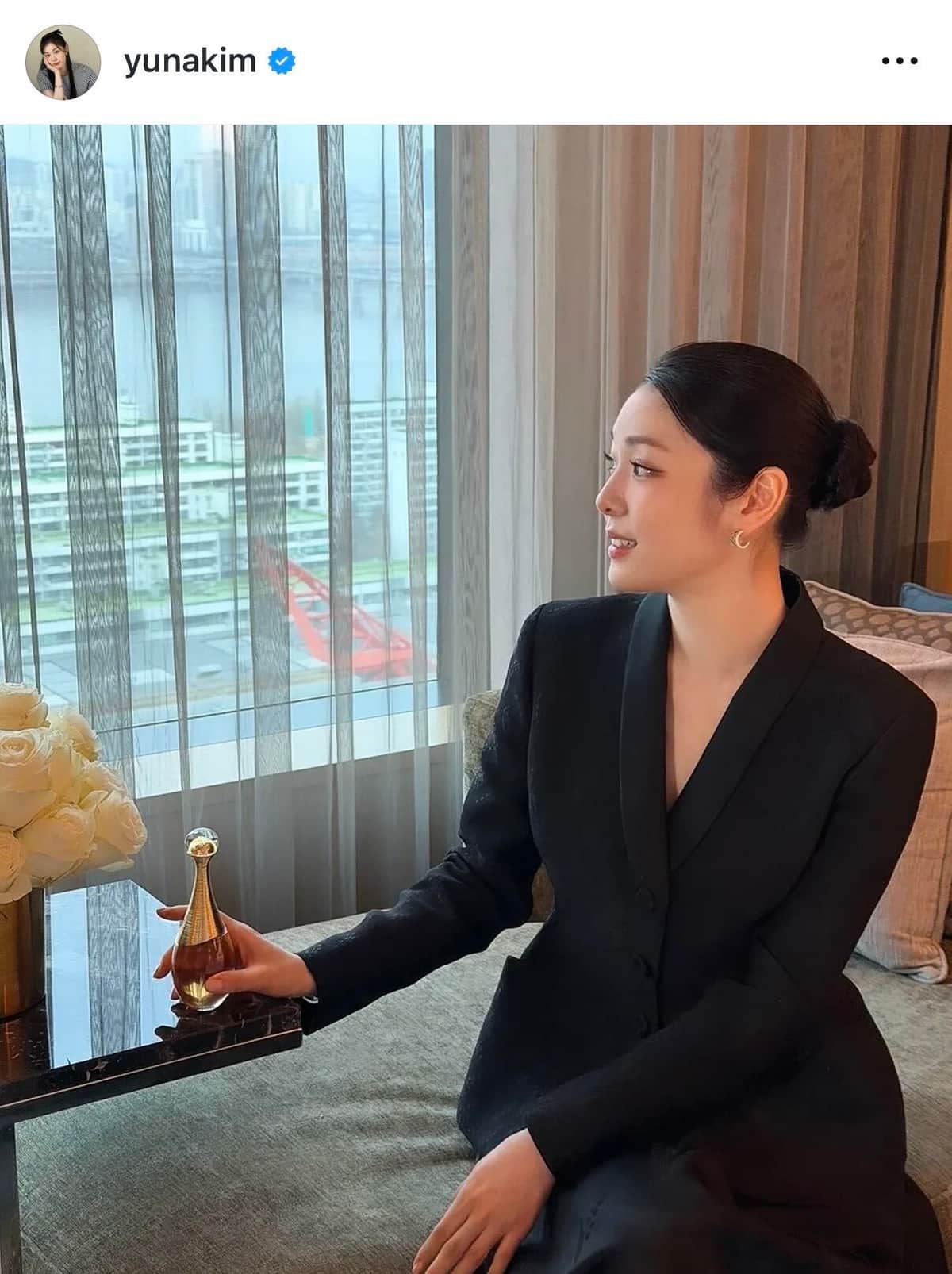 キム・ヨナさんのインスタグラム（＠yunakim）より