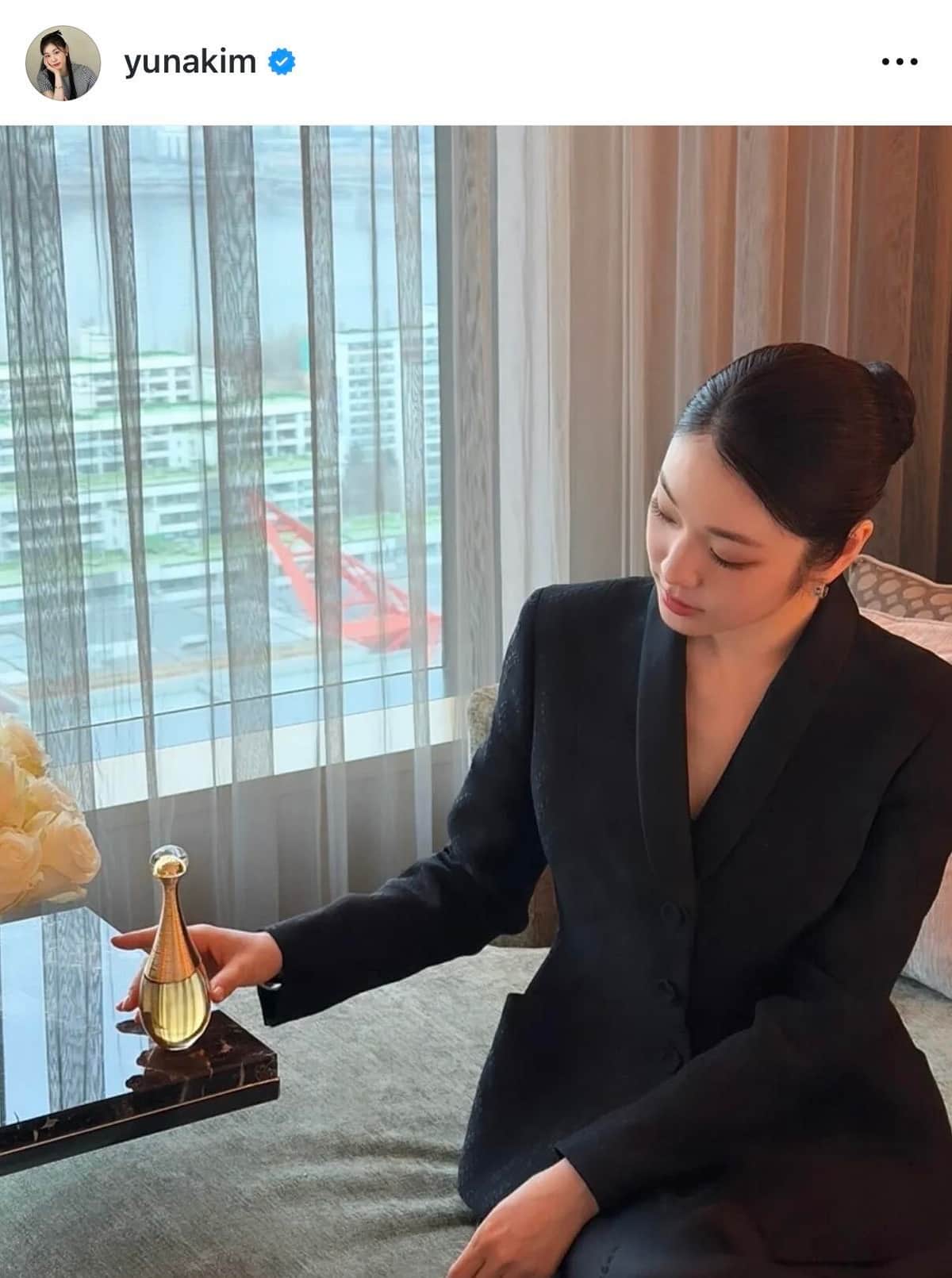 キム・ヨナさんのインスタグラム（＠yunakim）より