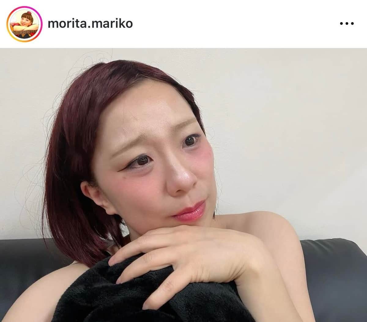 森田まりこさんのインスタグラム（＠morita.mariko）より