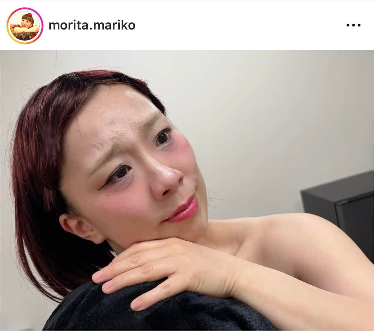 森田まりこさんのインスタグラム（＠morita.mariko）より