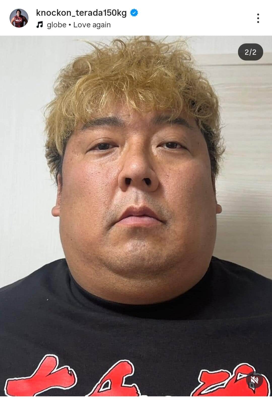 ノッコン寺田さんのインスタグラム（＠knockon_terada150kg）より