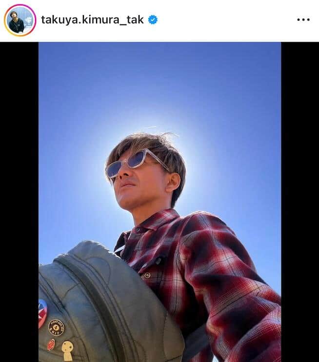 木村拓哉さんのインスタグラム（＠takuya.kimura_tak）より