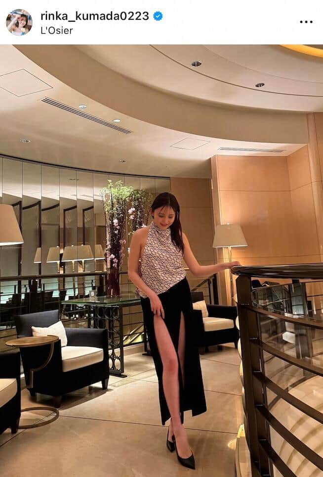 久間田琳加さんのインスタグラム（＠rinka_kumada0223）より