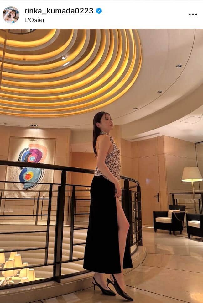久間田琳加さんのインスタグラム（＠rinka_kumada0223）より